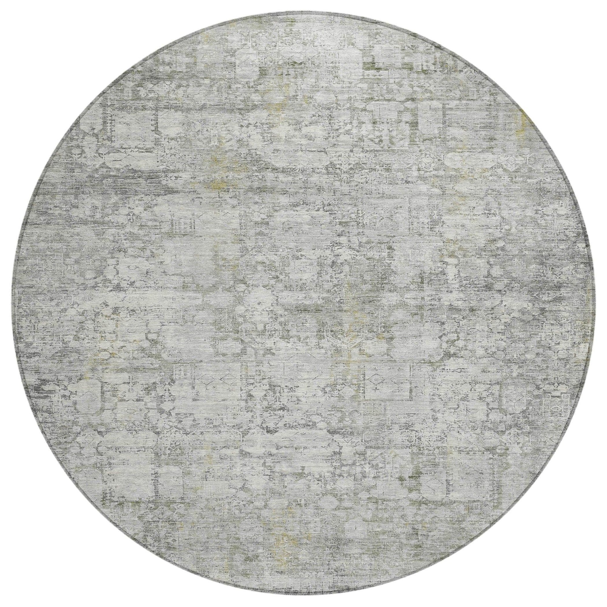 Addison Rugs Kaelien Gray Washable Indoor-Outdoor Rug