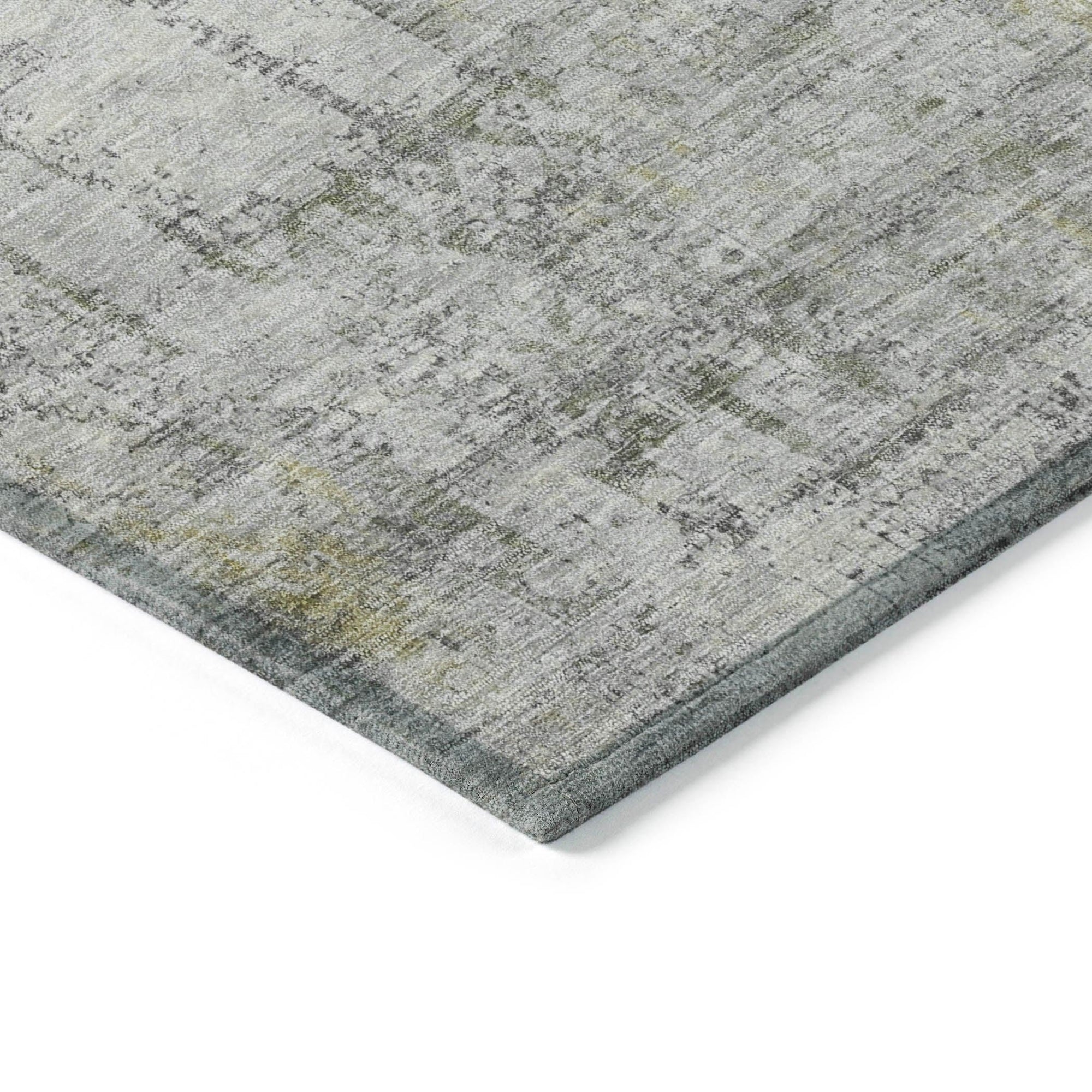 Addison Rugs Kaelien Gray Washable Indoor-Outdoor Rug