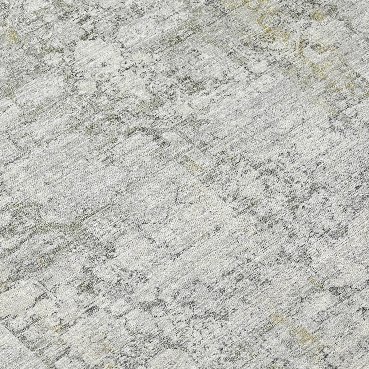 Addison Rugs Kaelien Gray Washable Indoor-Outdoor Rug