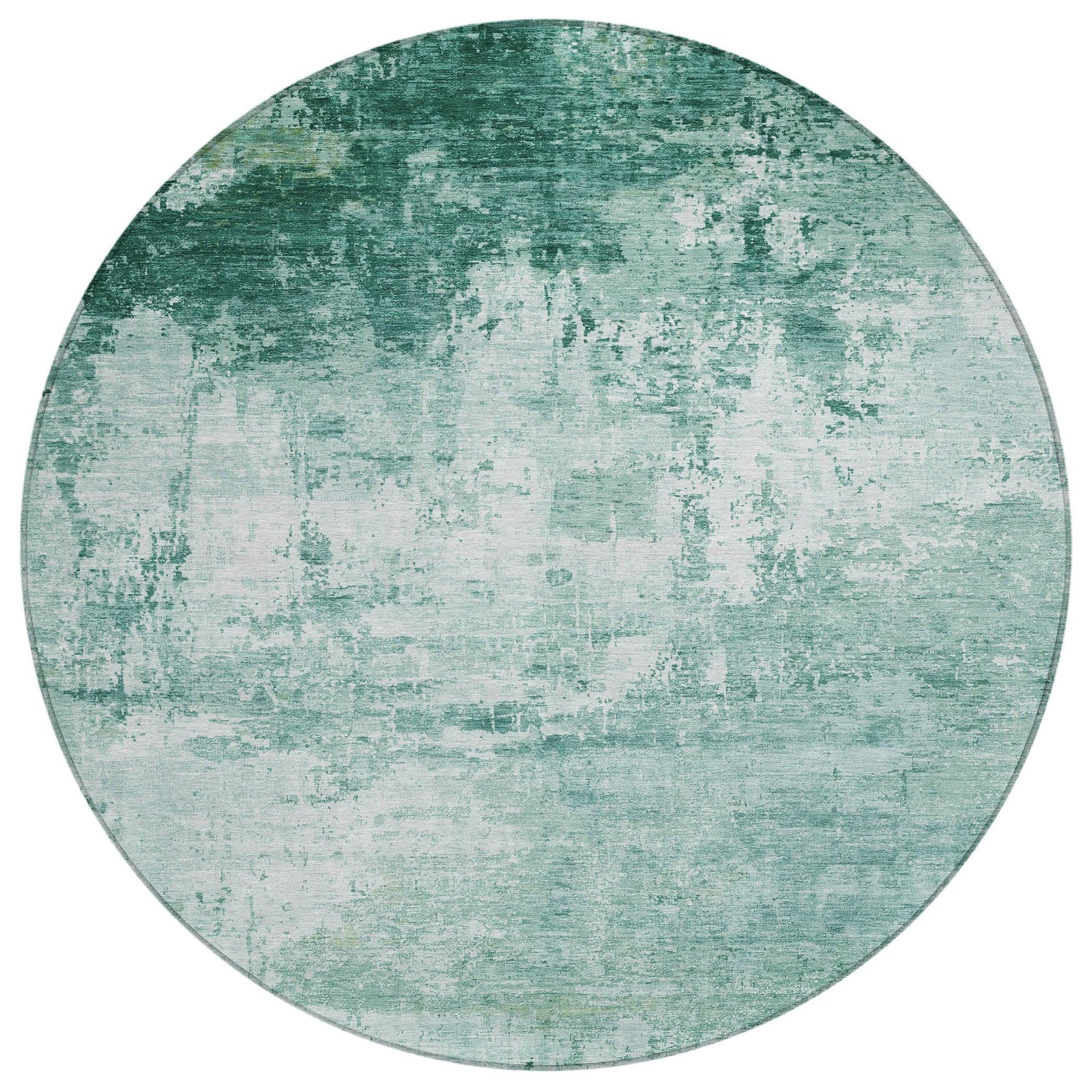 Addison Rugs Kaelira Teal Washable Indoor-Outdoor Rug