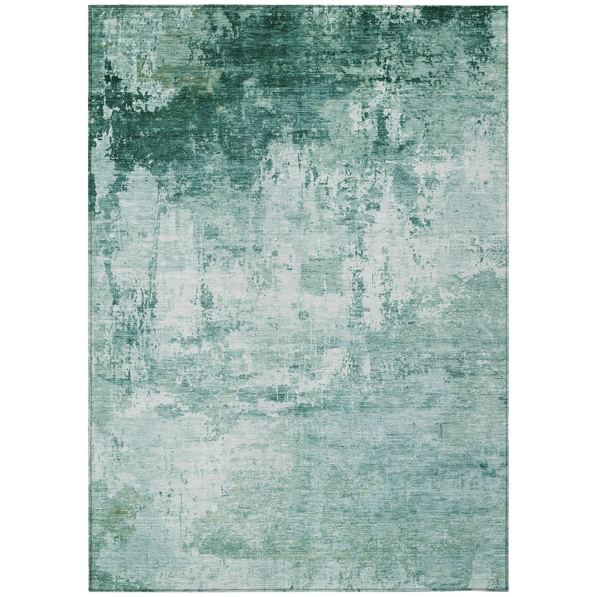 Addison Rugs Kaelira Teal Washable Indoor-Outdoor Rug