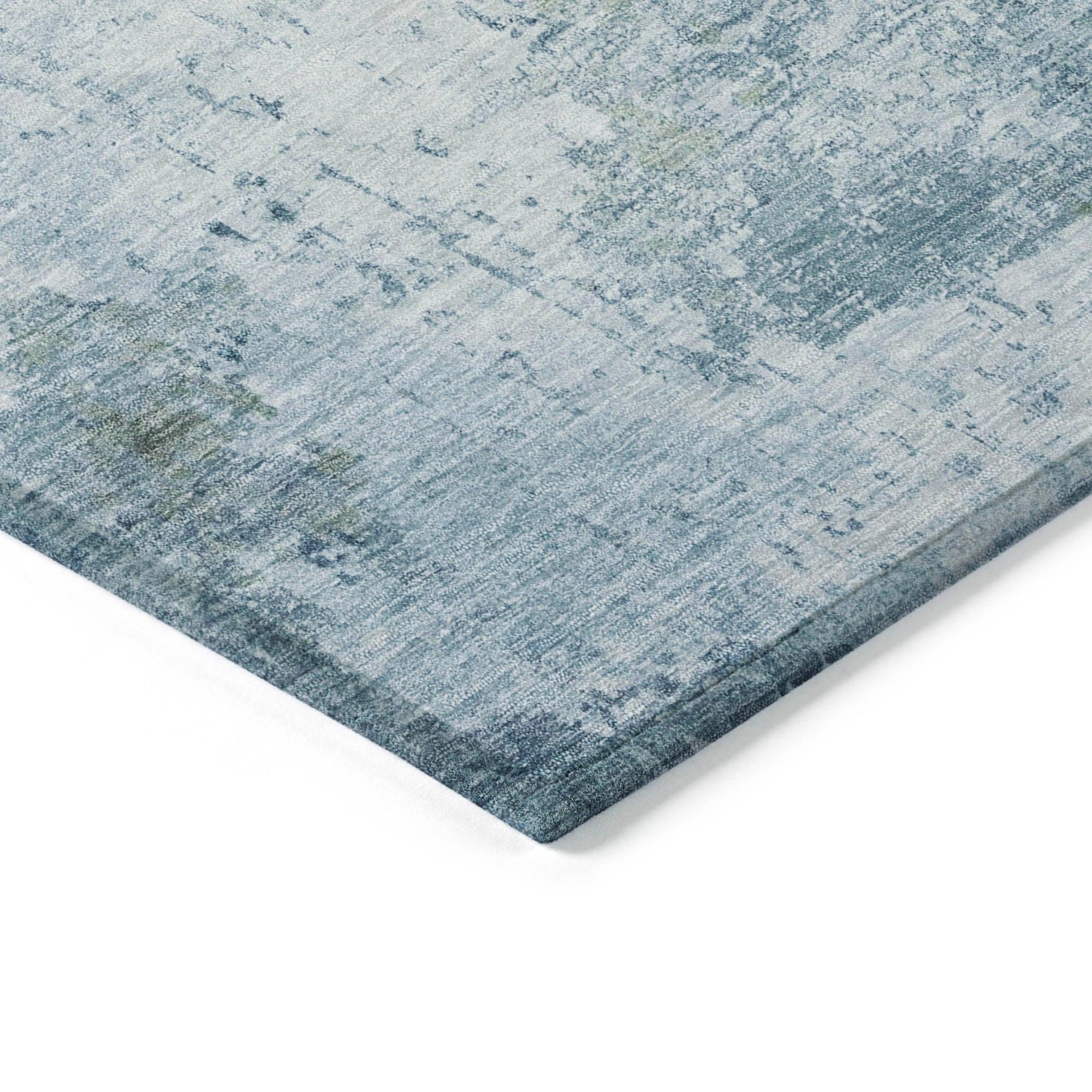 Addison Rugs Kaelira Blue Washable Indoor-Outdoor Rug