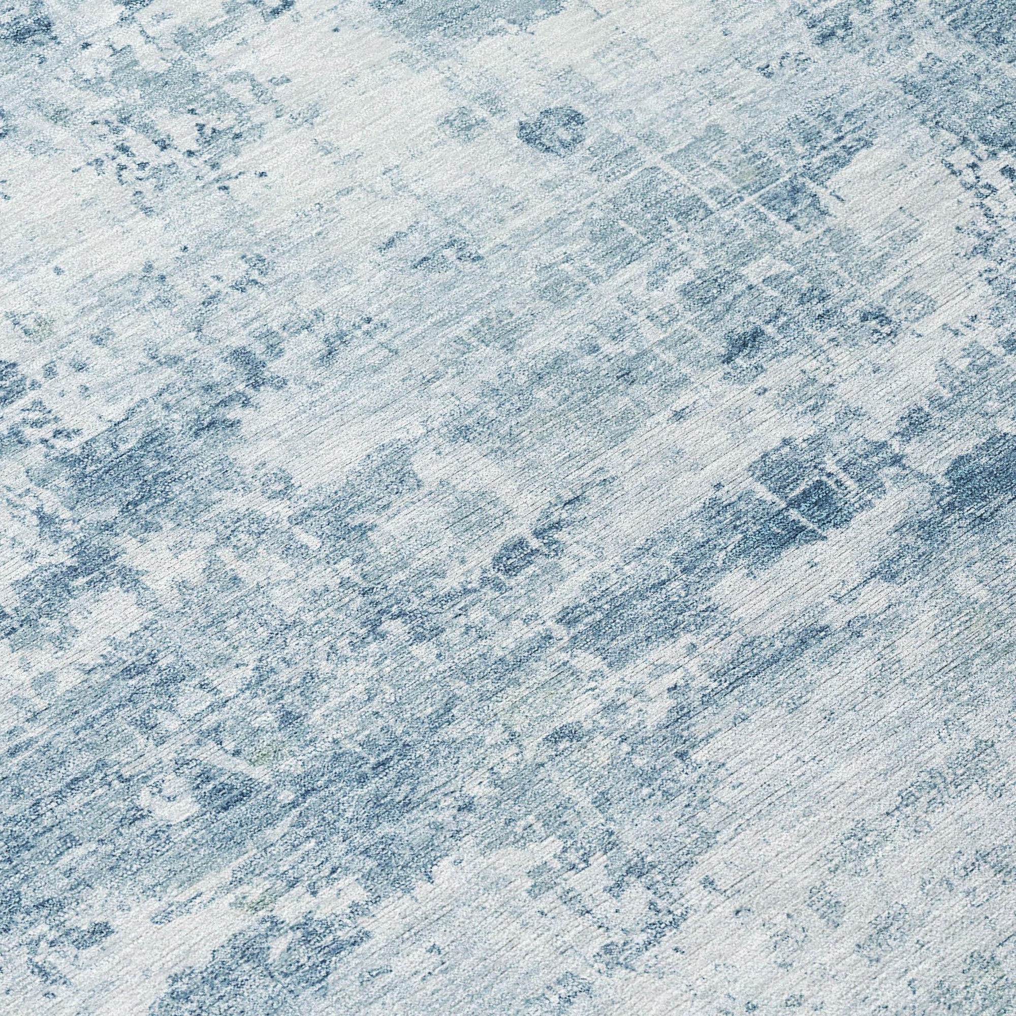 Addison Rugs Kaelira Blue Washable Indoor-Outdoor Rug