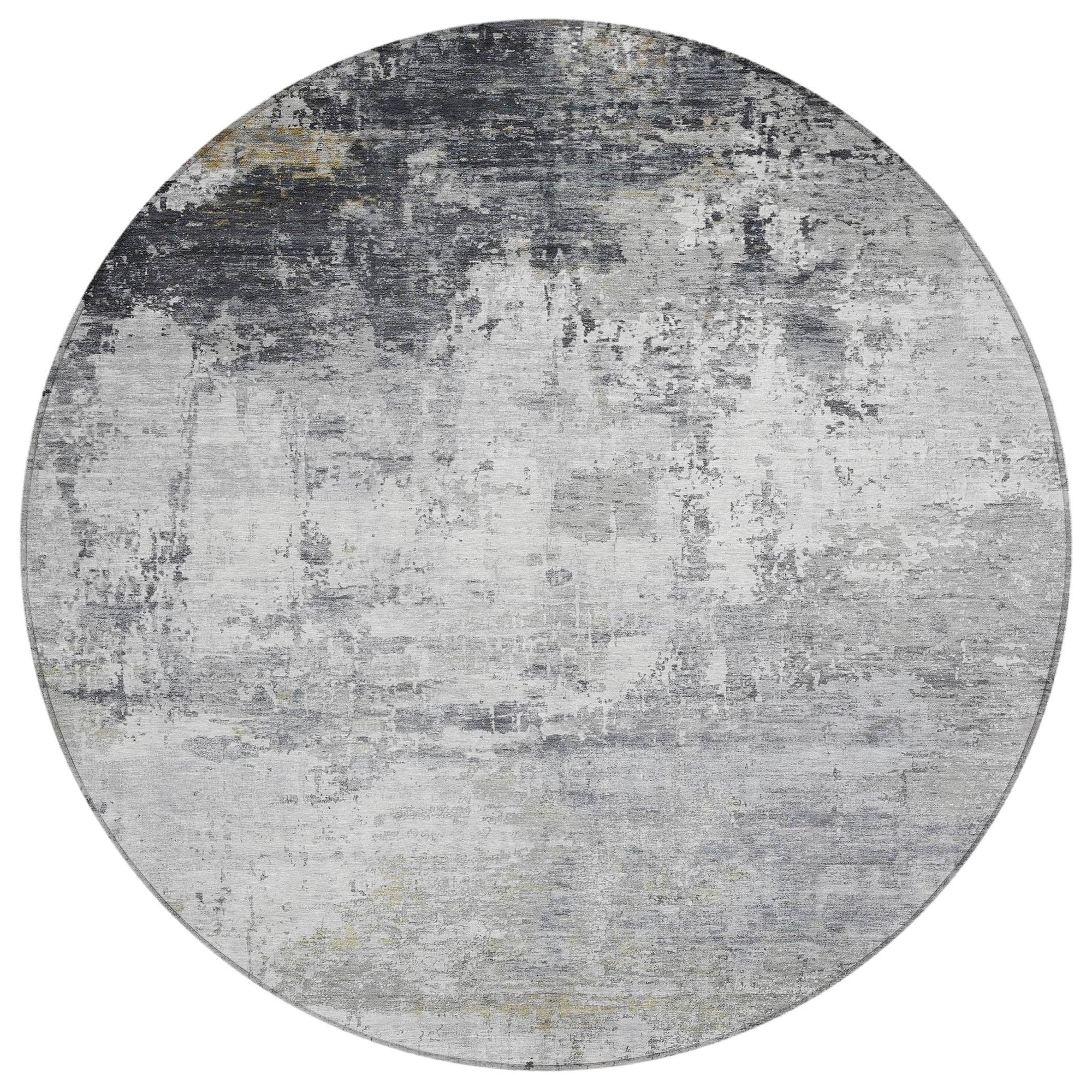 Addison Rugs Kaelira Gray Washable Indoor-Outdoor Rug
