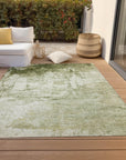 Addison Rugs Kaelira Green Washable Indoor-Outdoor Rug