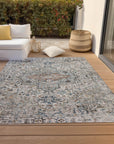 Addison Rugs Kaelon Ivory Washable Indoor-Outdoor Rug