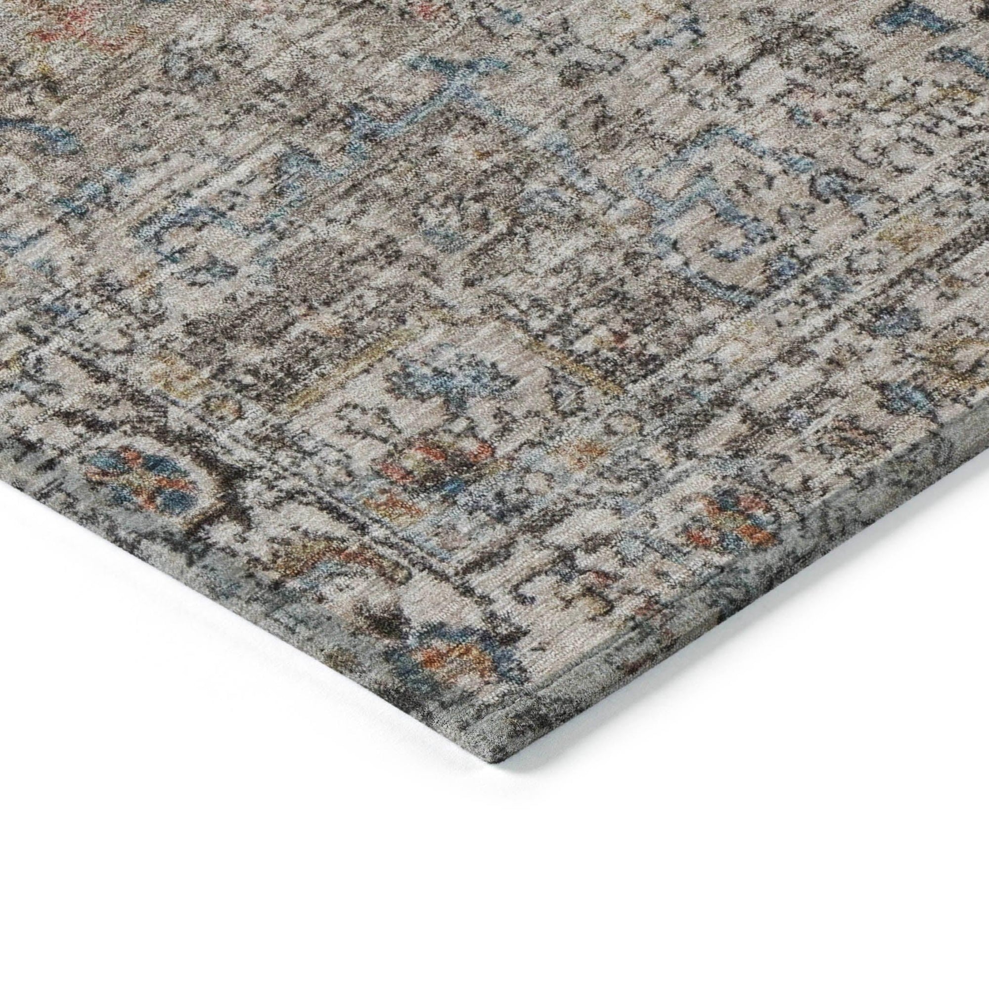 Addison Rugs Kaelon Ivory Washable Indoor-Outdoor Rug