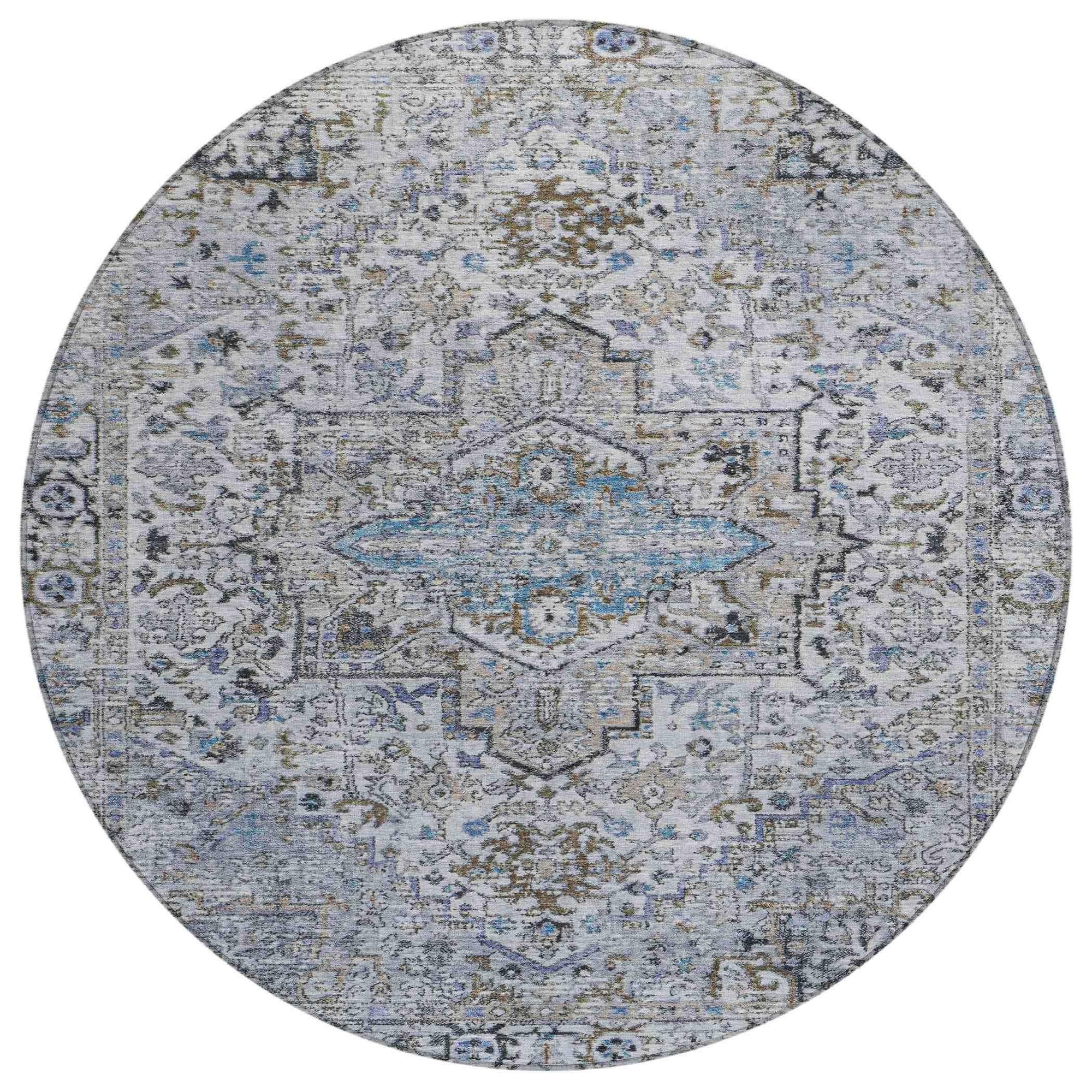 Addison Rugs Kaelon Linen Washable Indoor-Outdoor Rug
