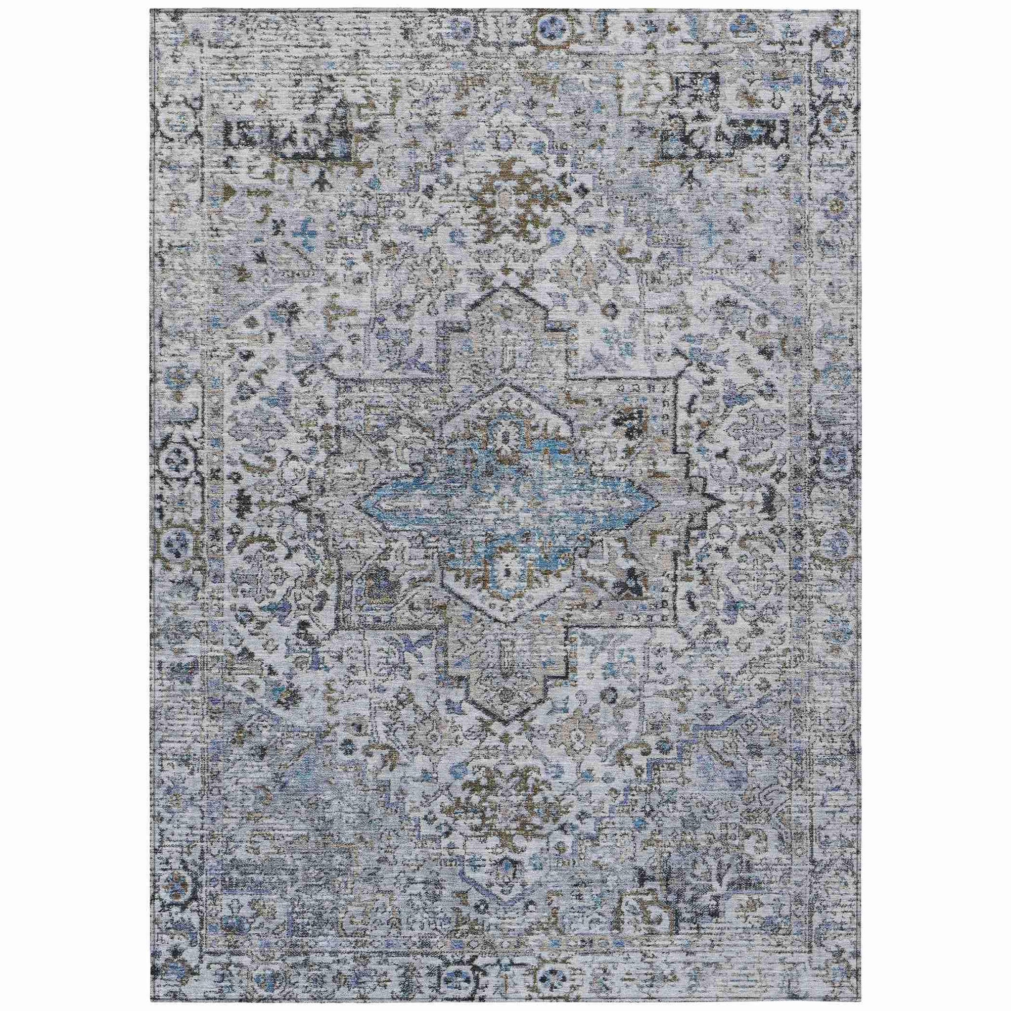 Addison Rugs Kaelon Linen Washable Indoor-Outdoor Rug