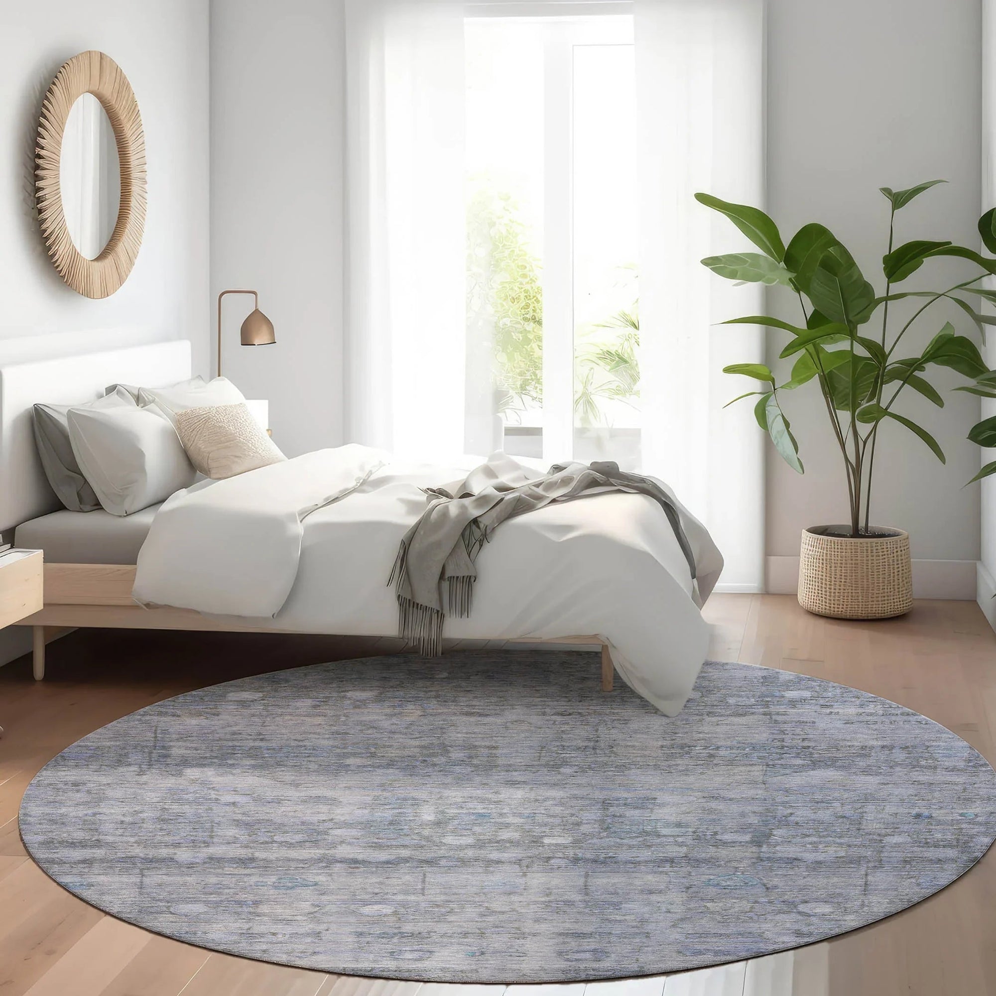 Addison Rugs Kaelora Blue Washable Indoor-Outdoor Rug