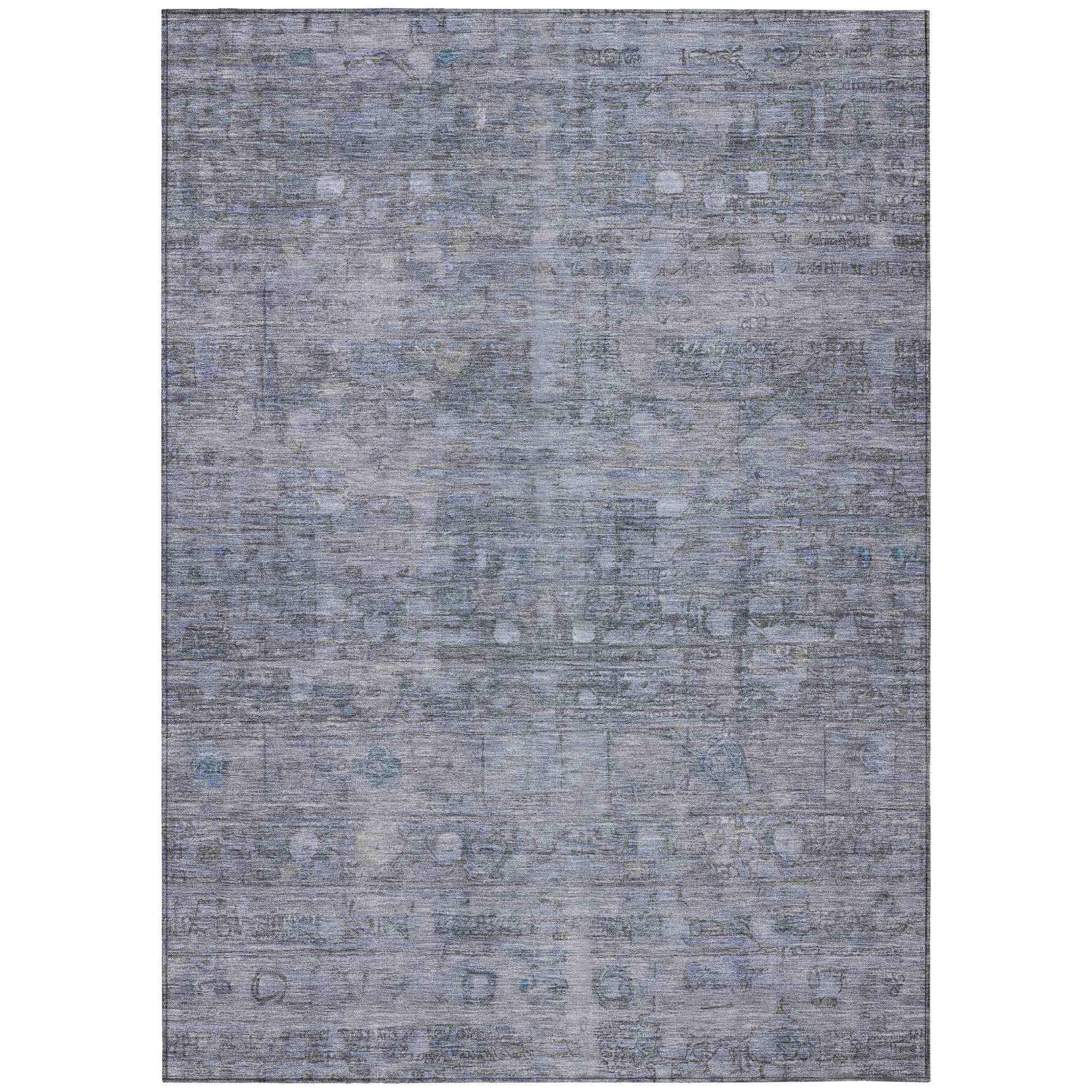 Addison Rugs Kaelora Blue Washable Indoor-Outdoor Rug