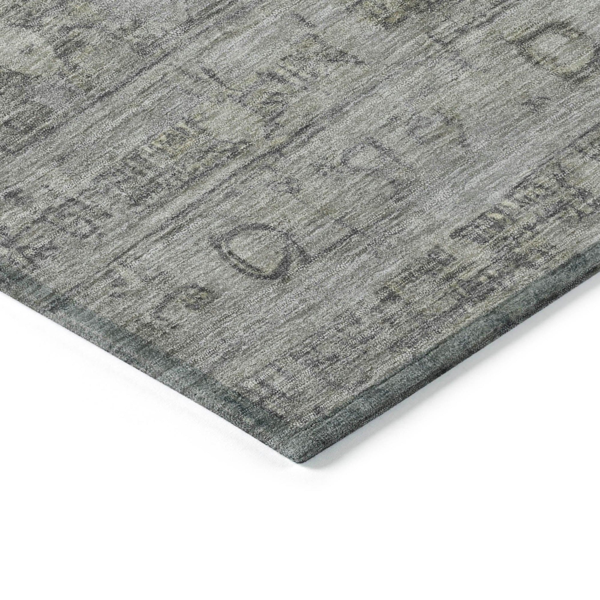 Addison Rugs Kaelora Gray Washable Indoor-Outdoor Rug