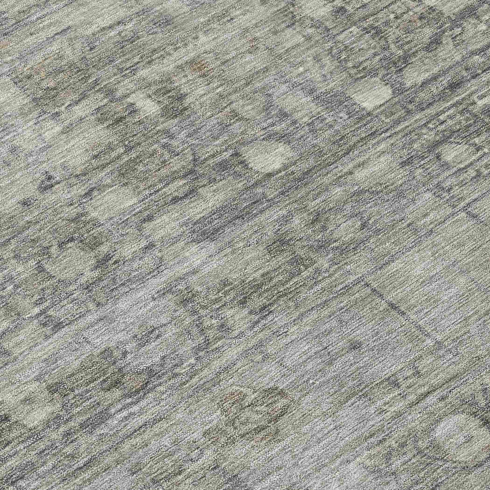 Addison Rugs Kaelora Gray Washable Indoor-Outdoor Rug