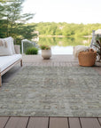 Addison Rugs Kaelora Brown Washable Indoor-Outdoor Rug