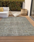 Addison Rugs Kaelora Brown Washable Indoor-Outdoor Rug