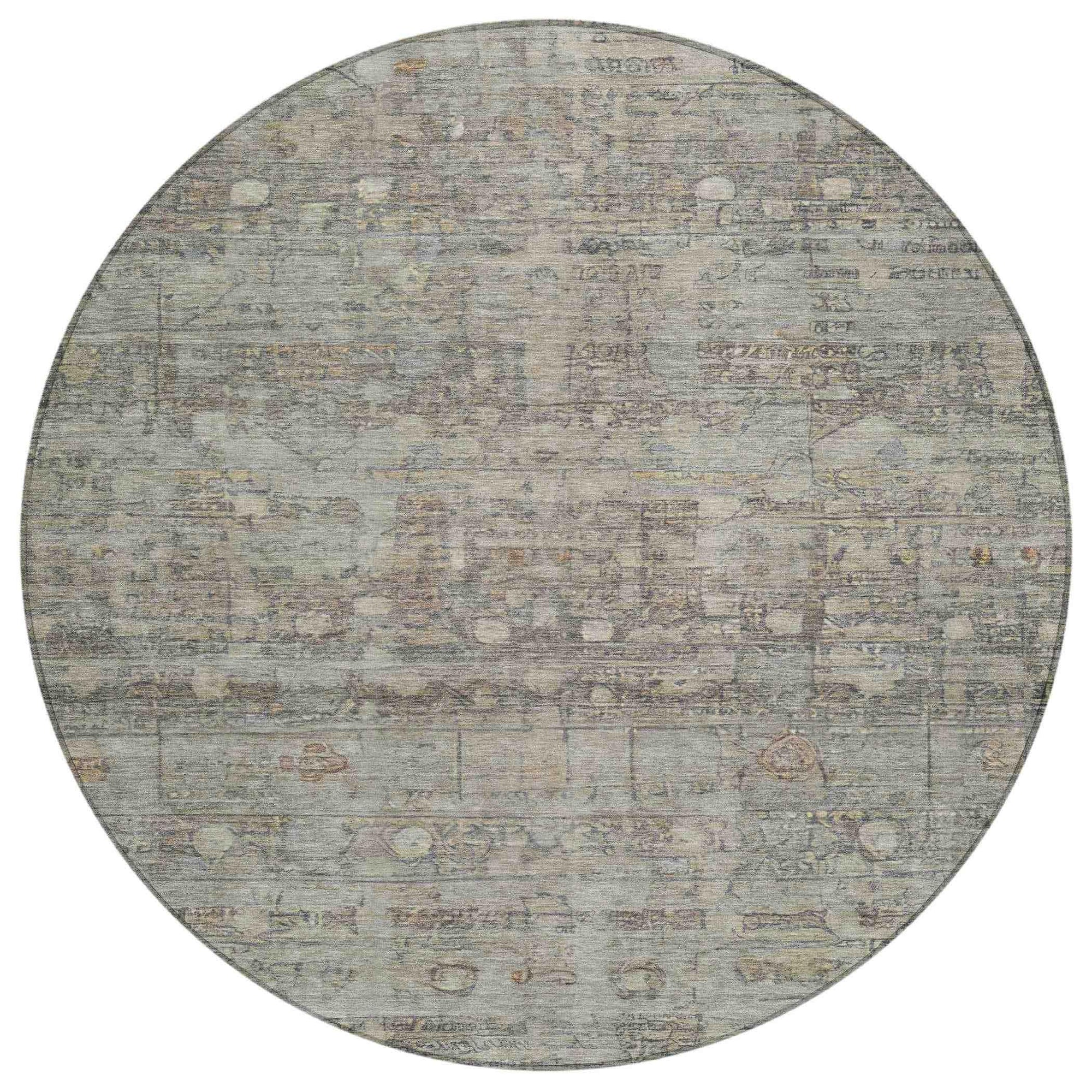 Addison Rugs Kaelora Brown Washable Indoor-Outdoor Rug
