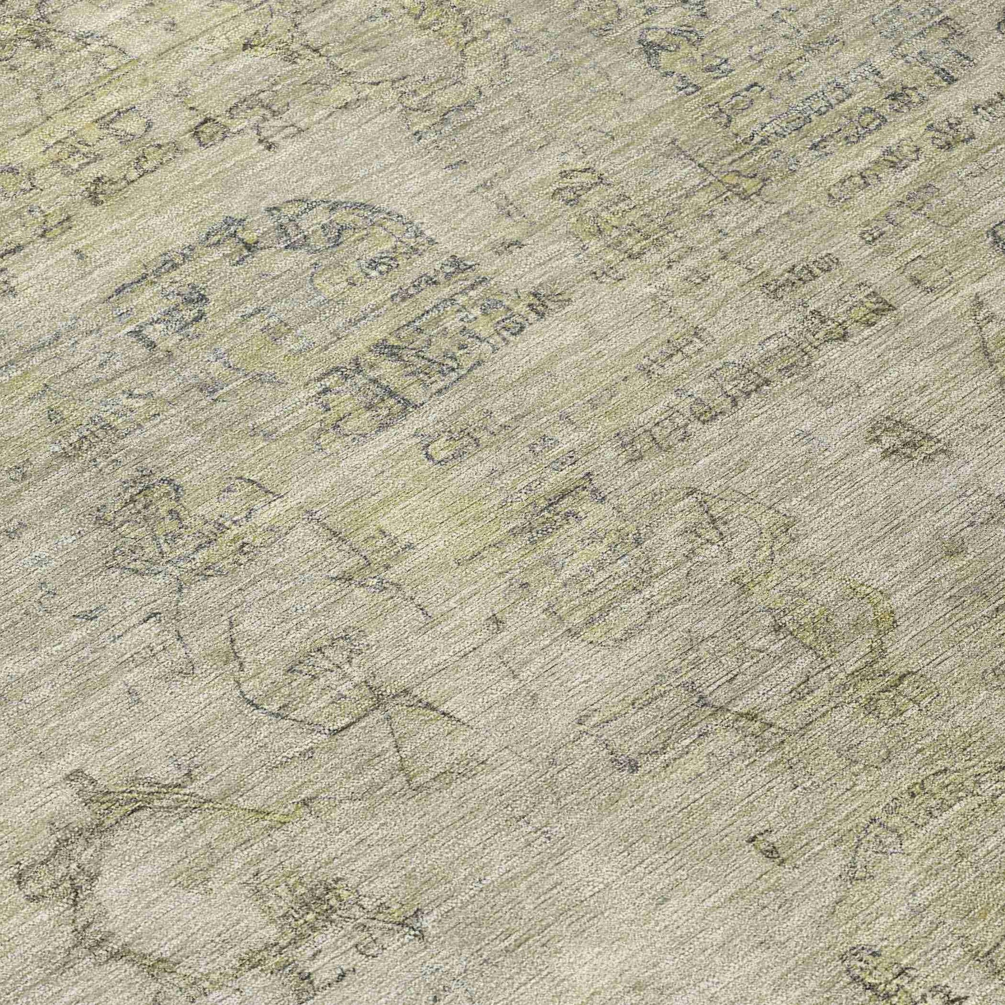 Addison Rugs Laeanor Brown Washable Indoor-Outdoor Rug