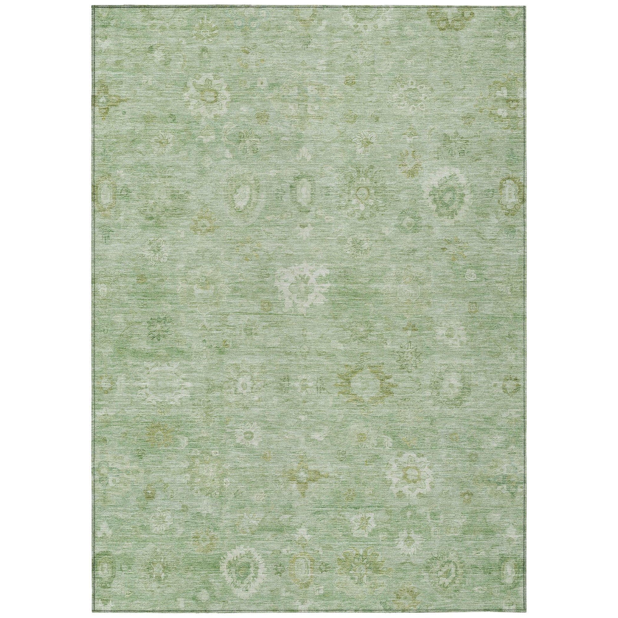 Addison Rugs Laeara Aloe Washable Indoor-Outdoor Rug