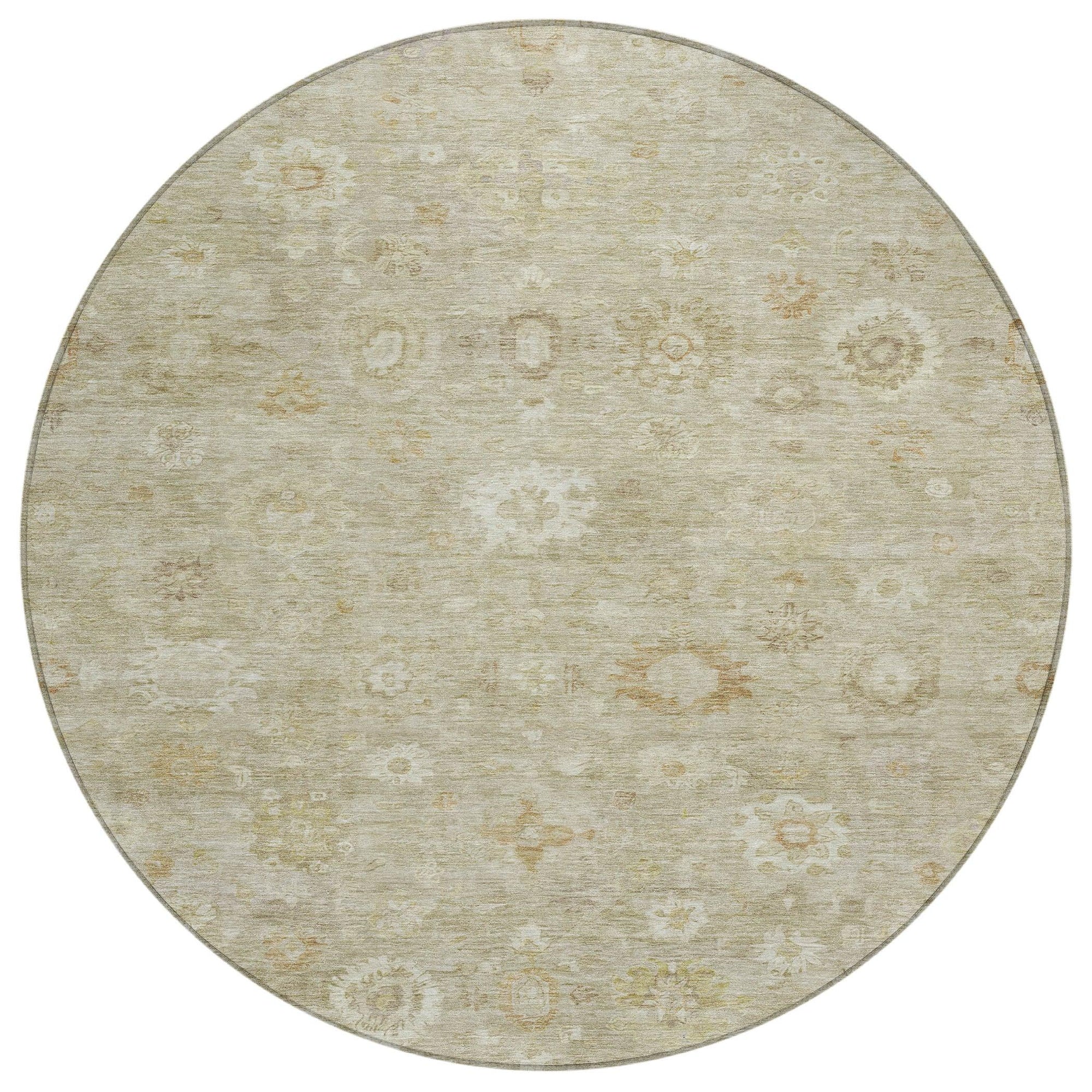 Addison Rugs Laeara Brown Washable Indoor-Outdoor Rug