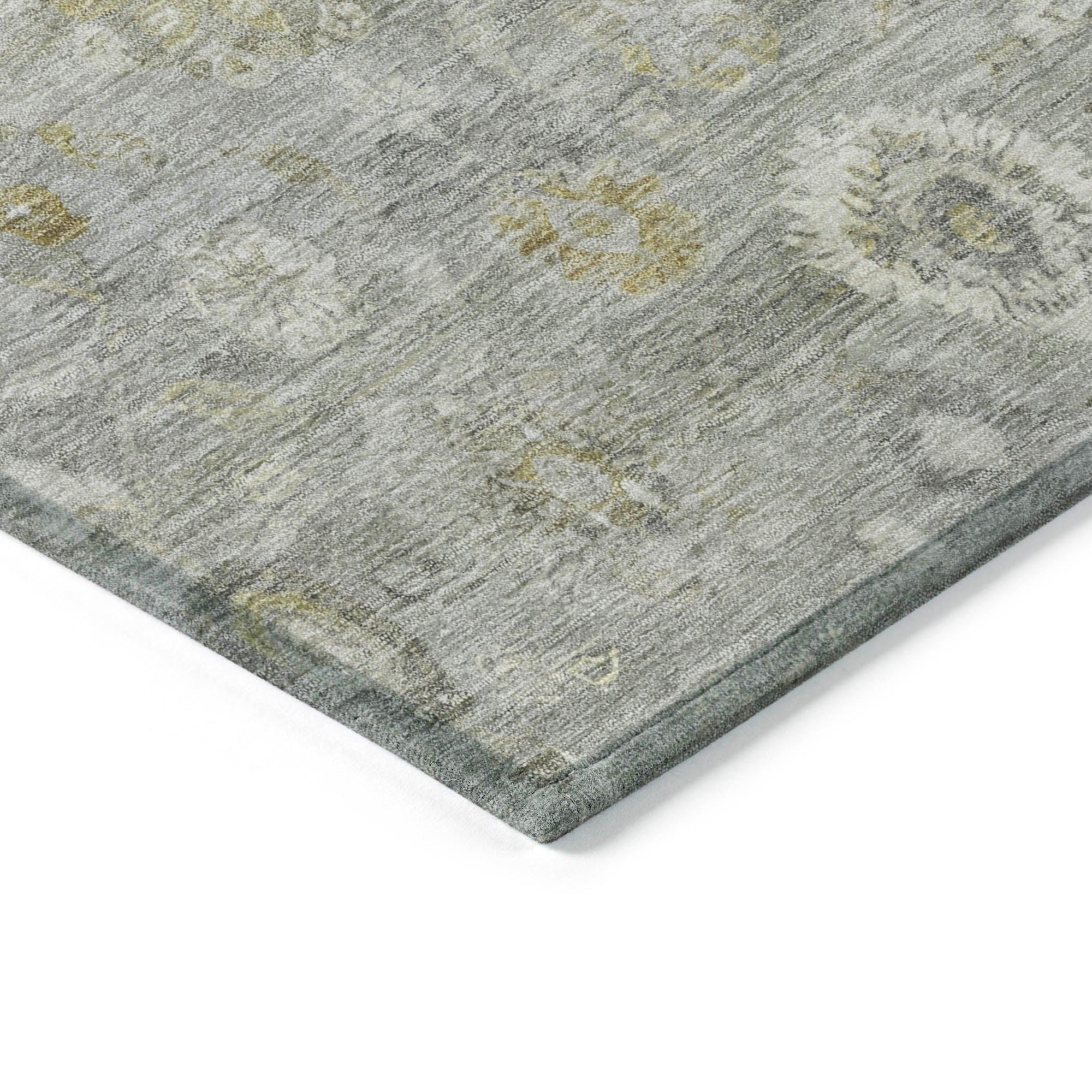 Addison Rugs Laeara Gray Washable Indoor-Outdoor Rug