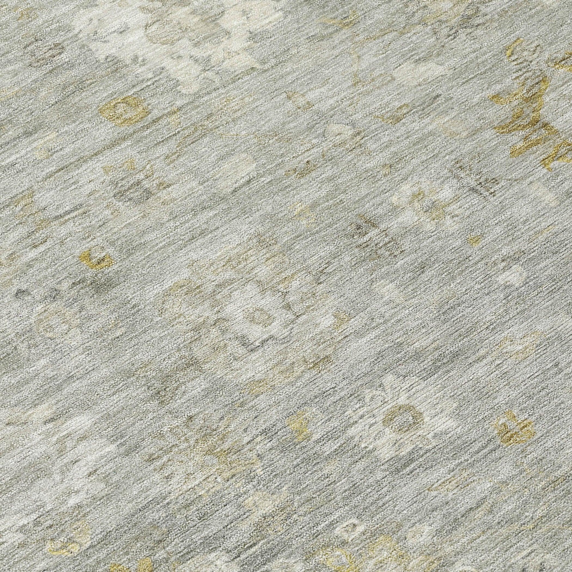 Addison Rugs Laeara Gray Washable Indoor-Outdoor Rug