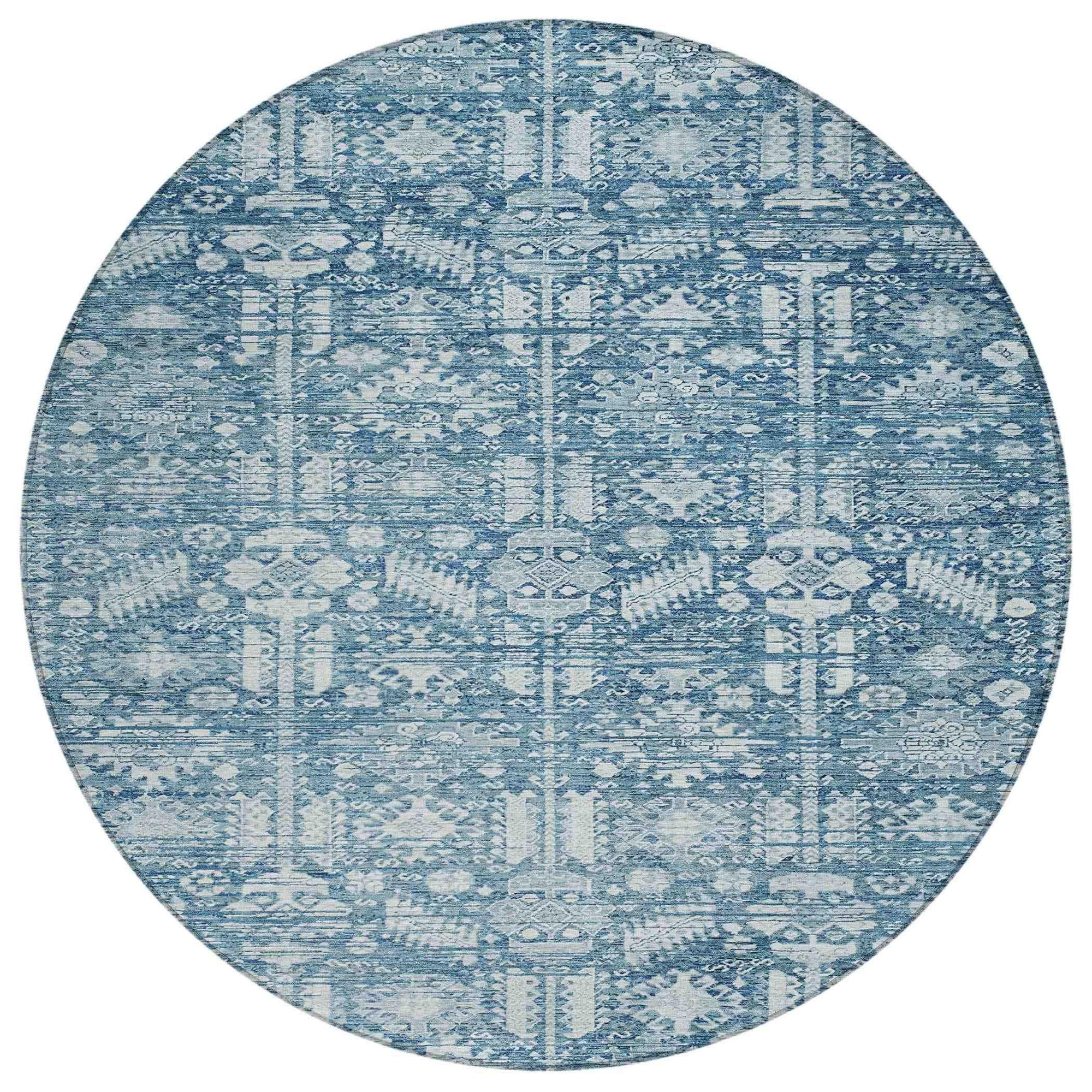 Addison Rugs Laearis Denim Washable Indoor-Outdoor Rug