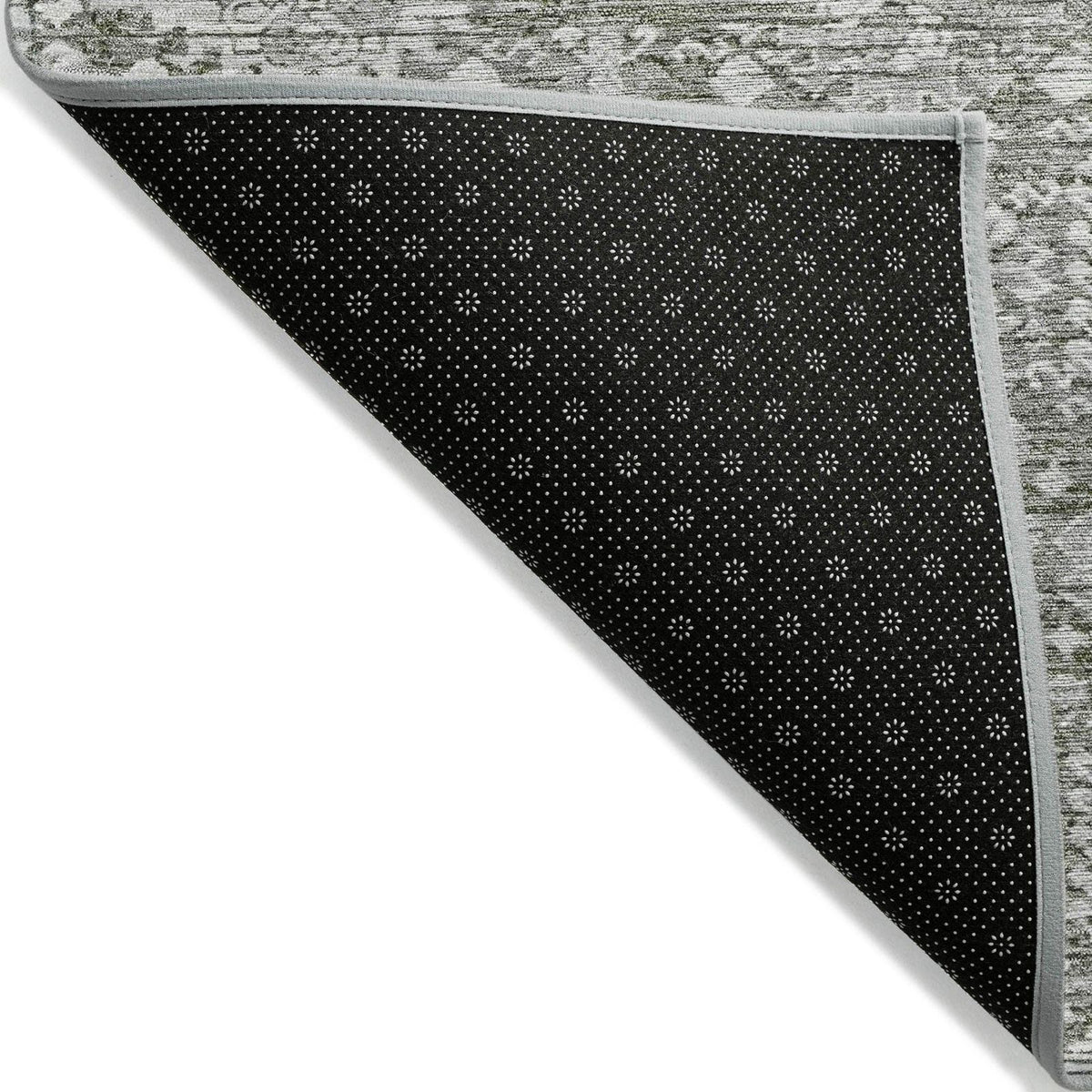 Addison Rugs Laearis Gray Washable Indoor-Outdoor Rug
