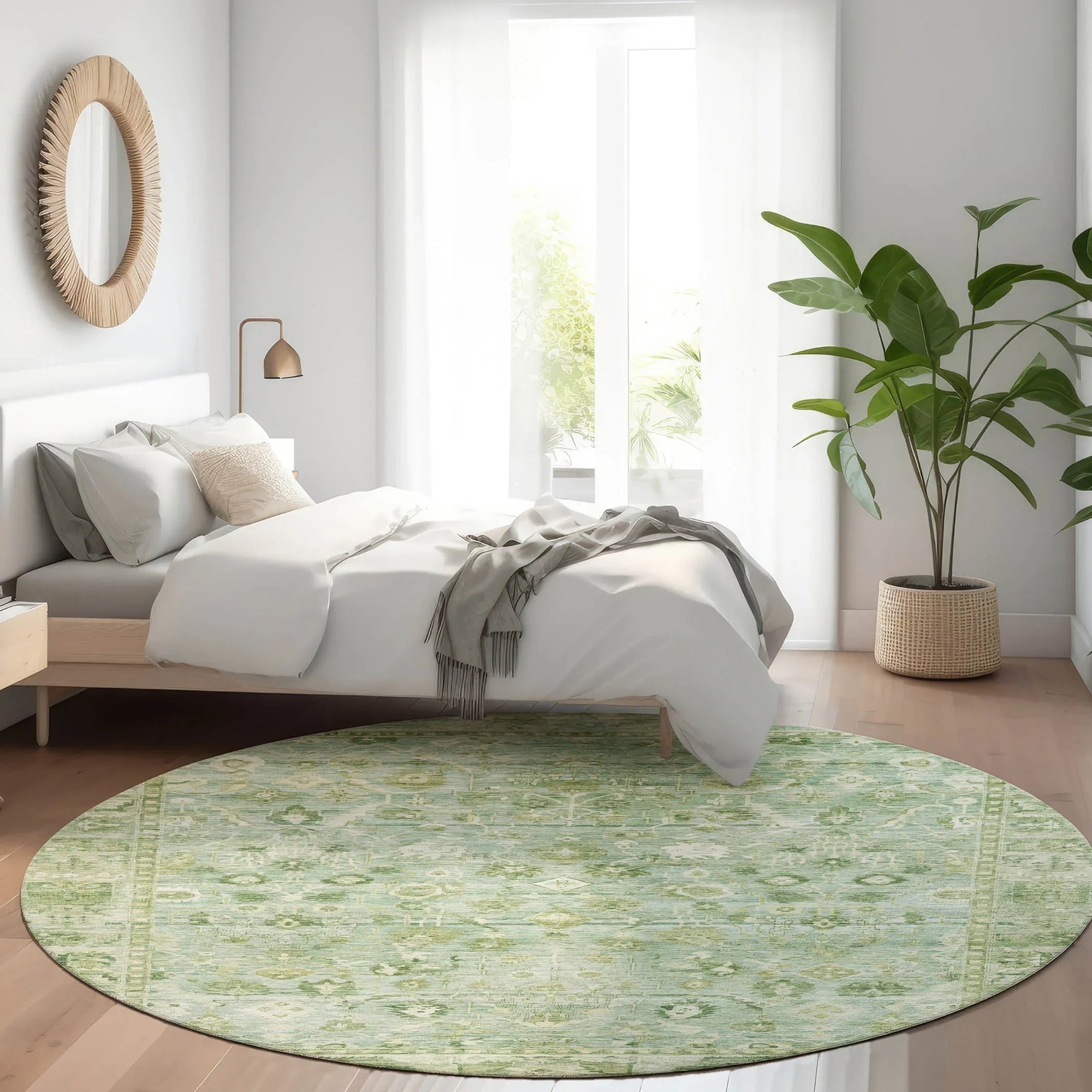 Addison Rugs Laeel Aloe Washable Indoor-Outdoor Rug