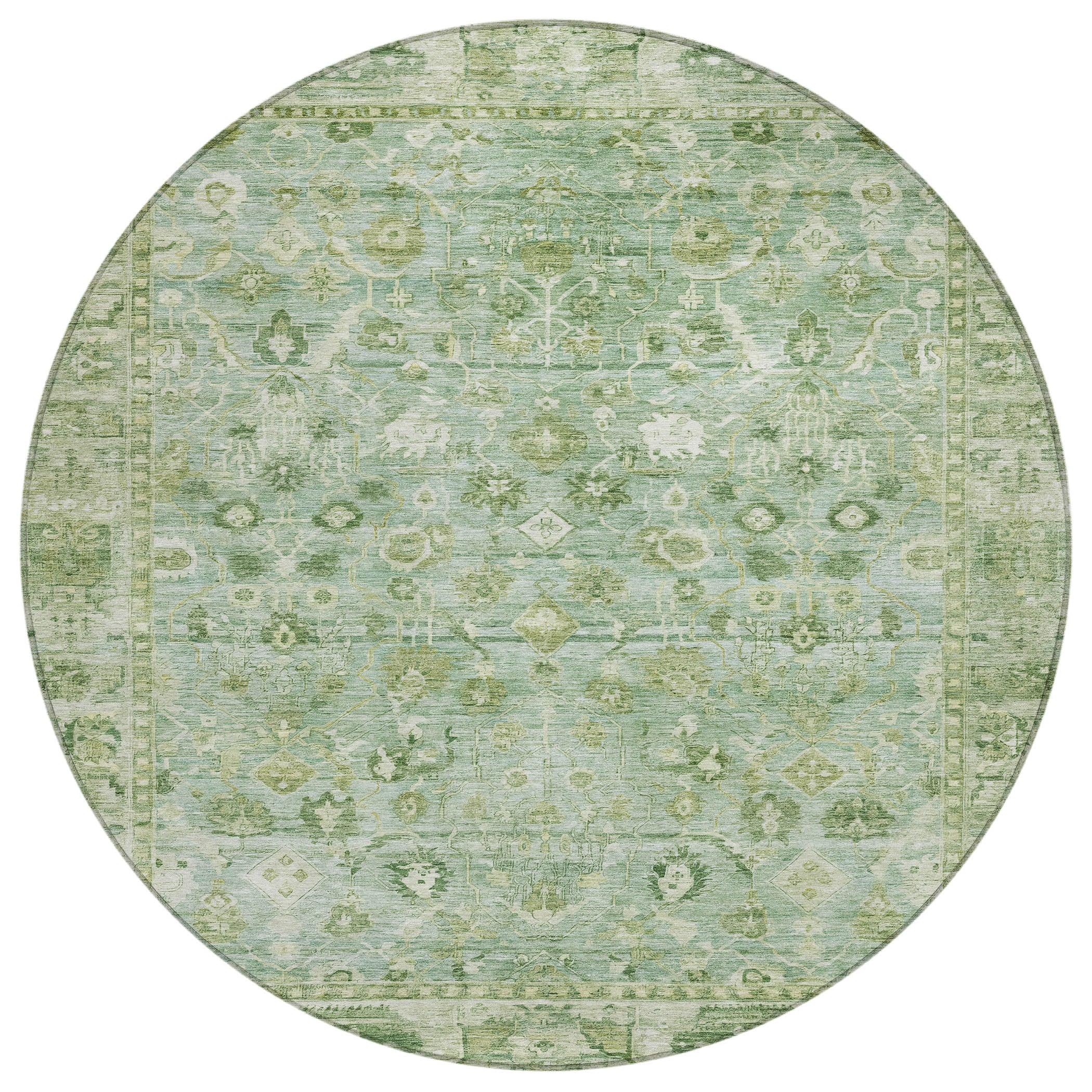 Laeel Aloe Washable Indoor-Outdoor Rug