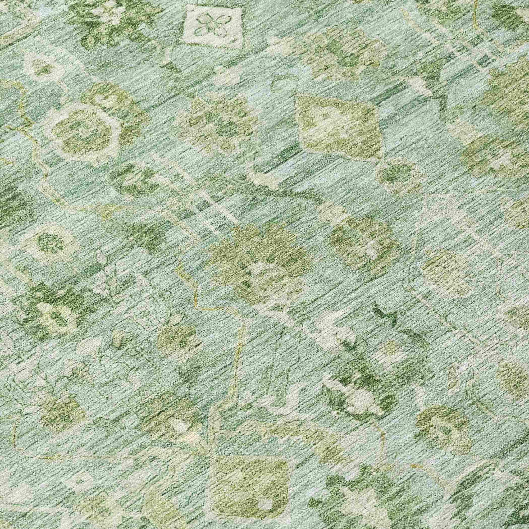 Addison Rugs Laeel Aloe Washable Indoor-Outdoor Rug