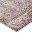 Laeel Pink Washable Indoor-Outdoor Rug