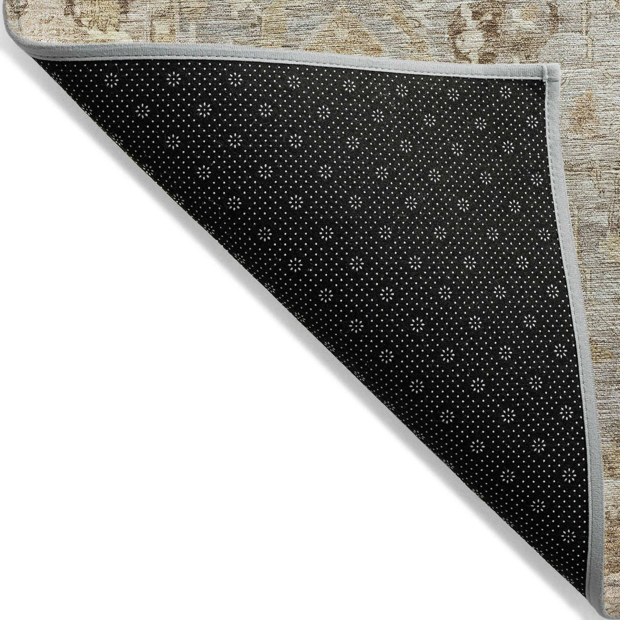 Addison Rugs Laeel Brown Washable Indoor-Outdoor Rug
