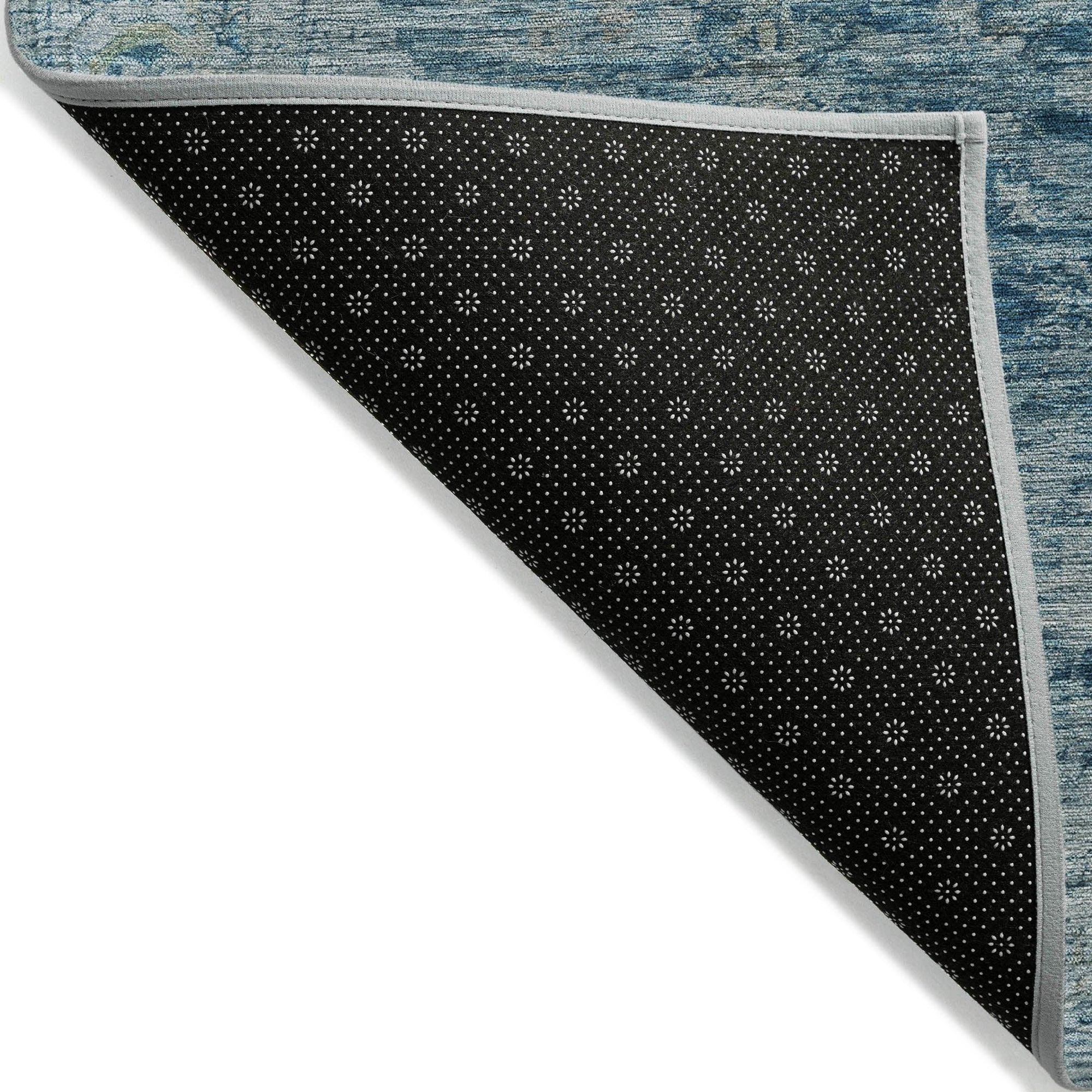 Addison Rugs Laeon Blue Washable Indoor-Outdoor Rug