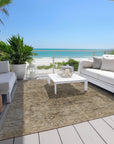 Addison Rugs Laeon Brown Washable Indoor-Outdoor Rug