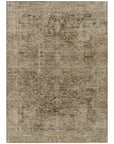 Addison Rugs Laeon Brown Washable Indoor-Outdoor Rug