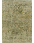 Addison Rugs Laeon Green Washable Indoor-Outdoor Rug