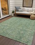 Addison Rugs Laeora Green Washable Indoor-Outdoor Rug