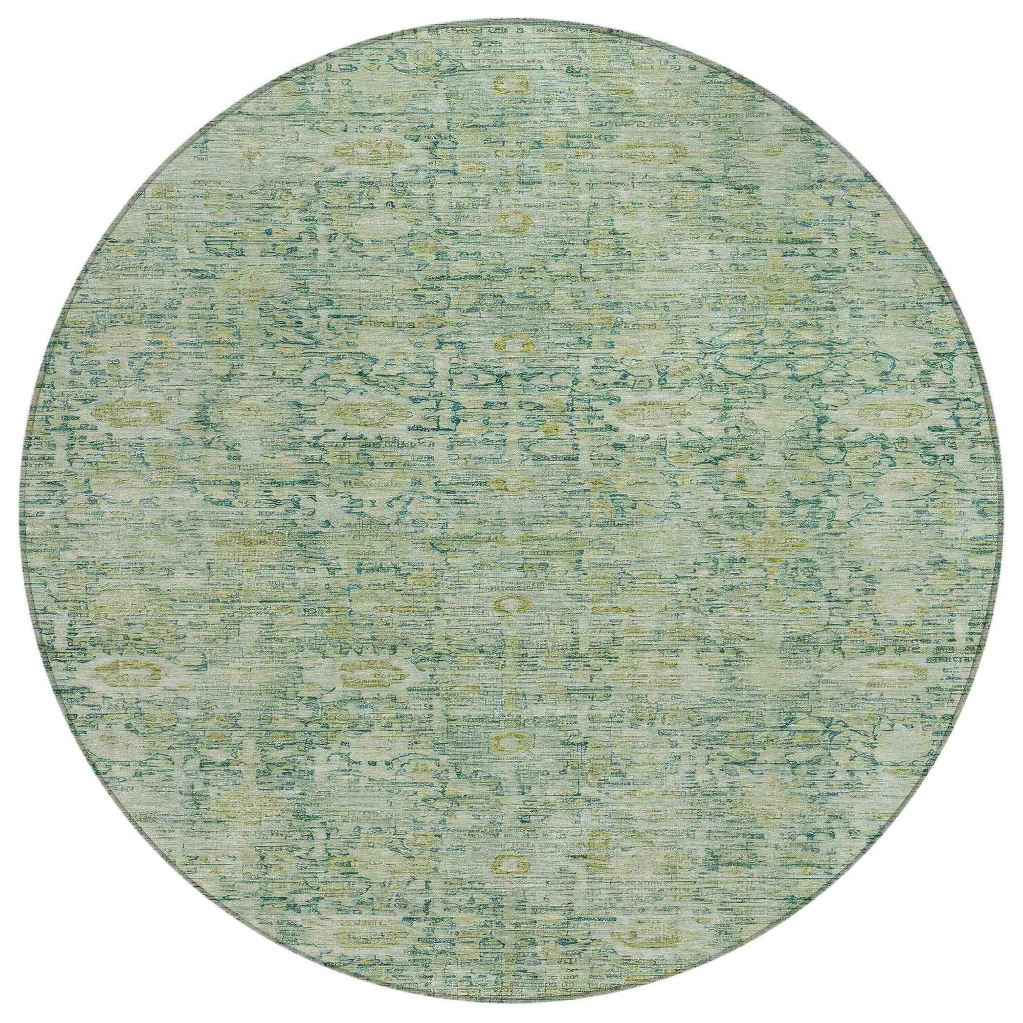Addison Rugs Laeora Green Washable Indoor-Outdoor Rug
