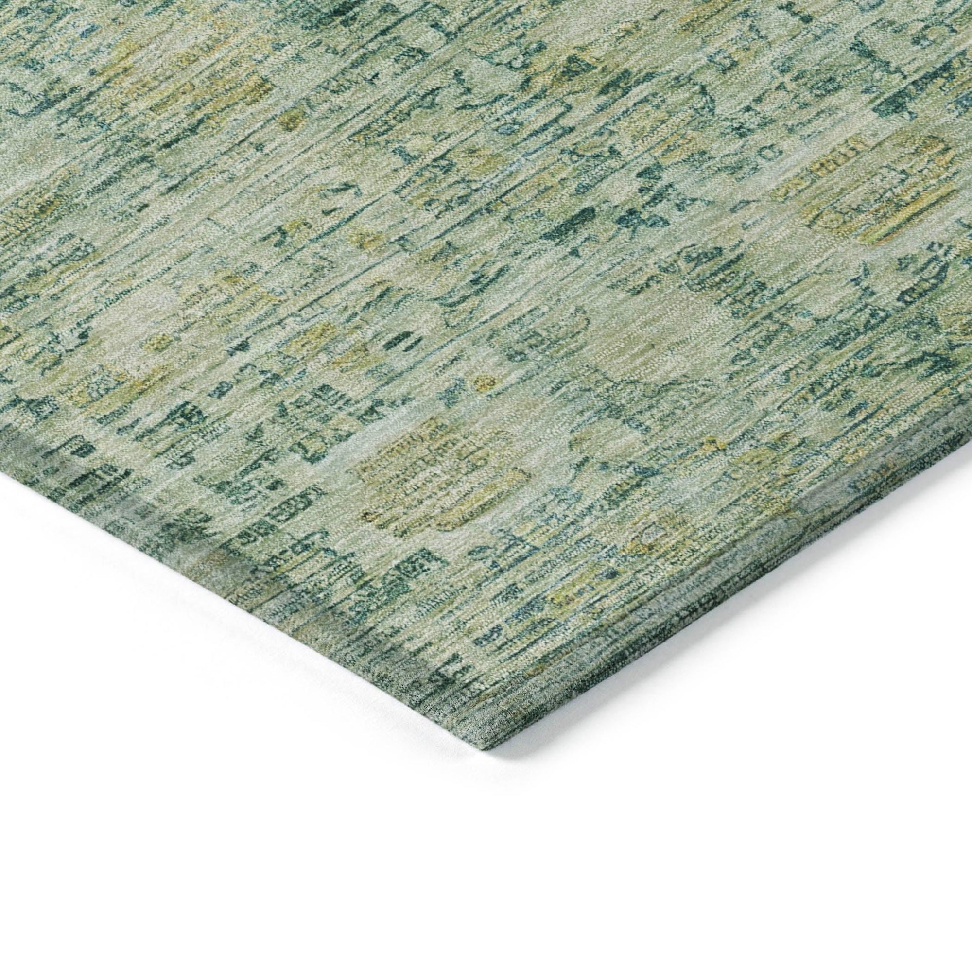 Addison Rugs Laeora Green Washable Indoor-Outdoor Rug
