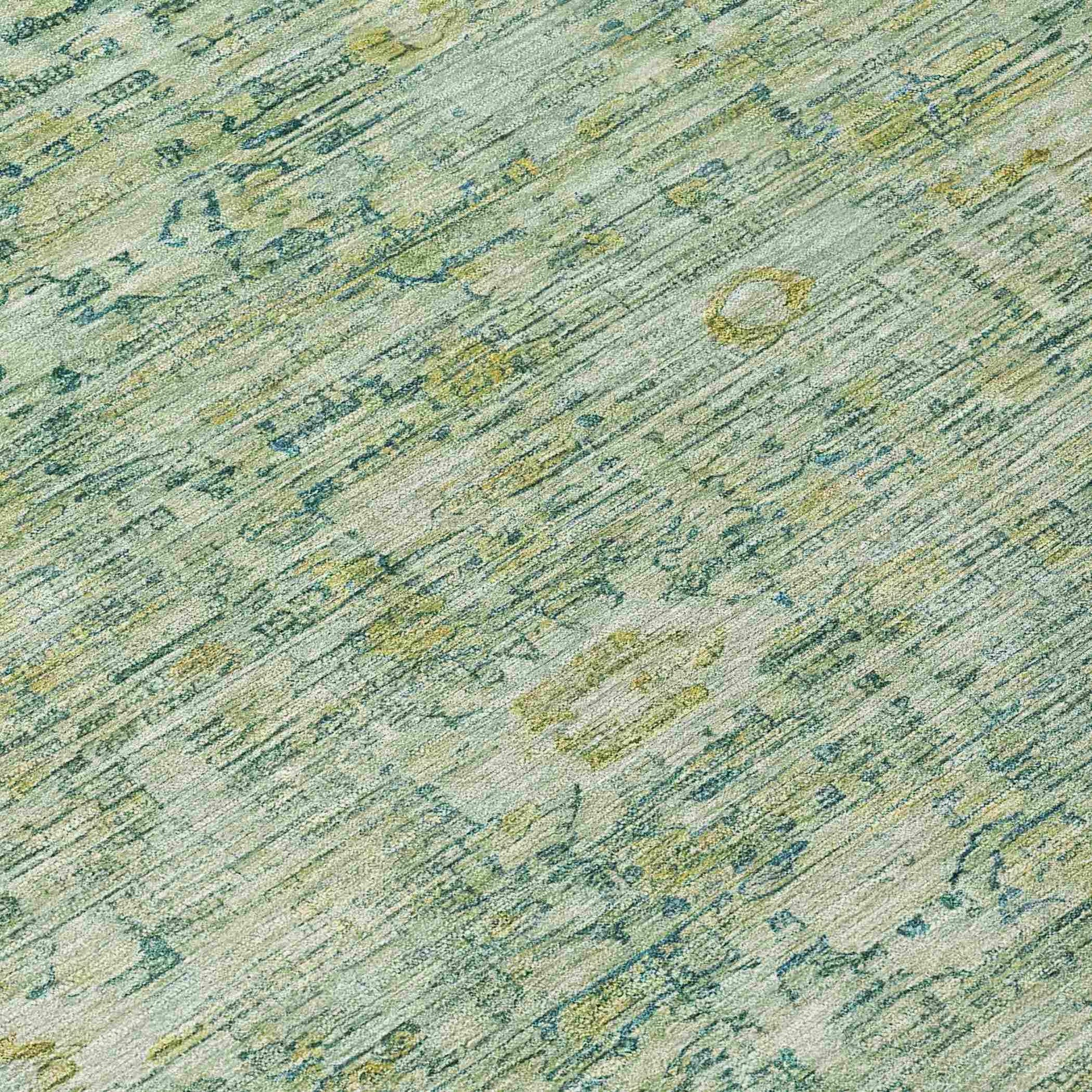Addison Rugs Laeora Green Washable Indoor-Outdoor Rug