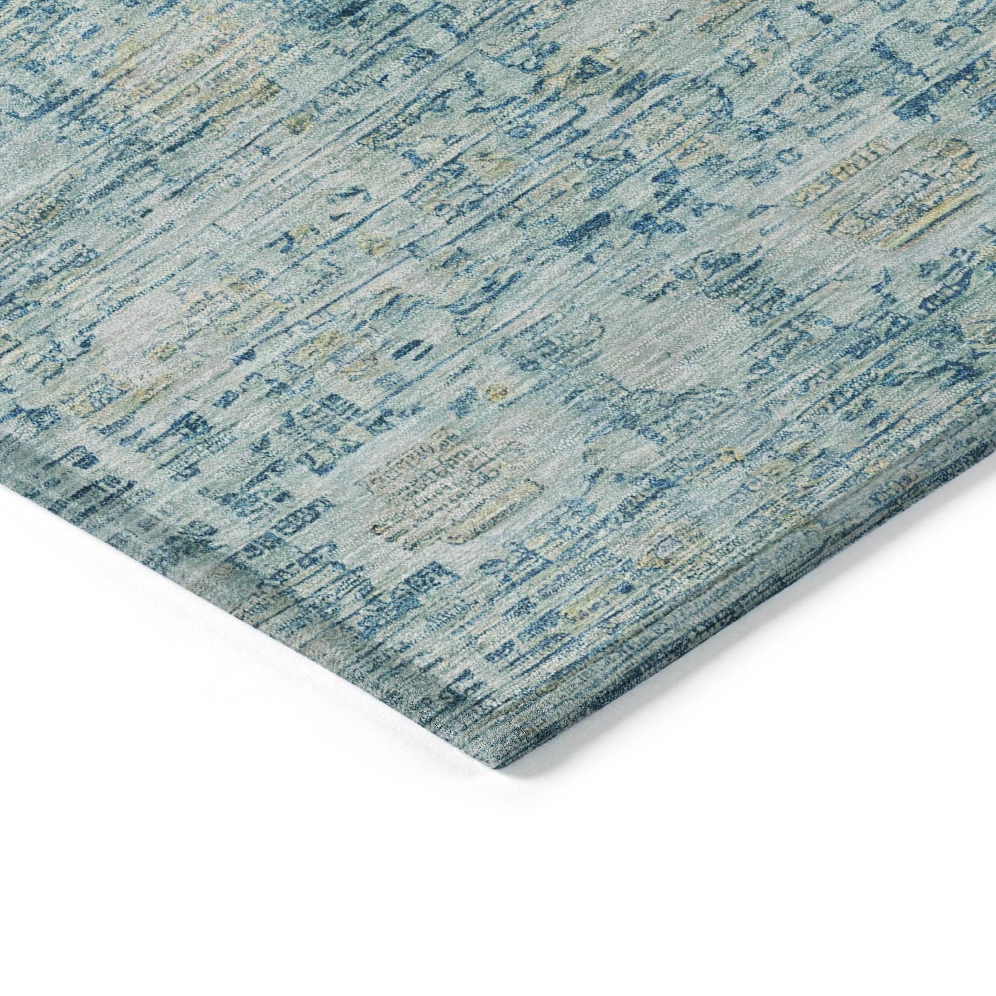 Addison Rugs Laeora Blue Washable Indoor-Outdoor Rug