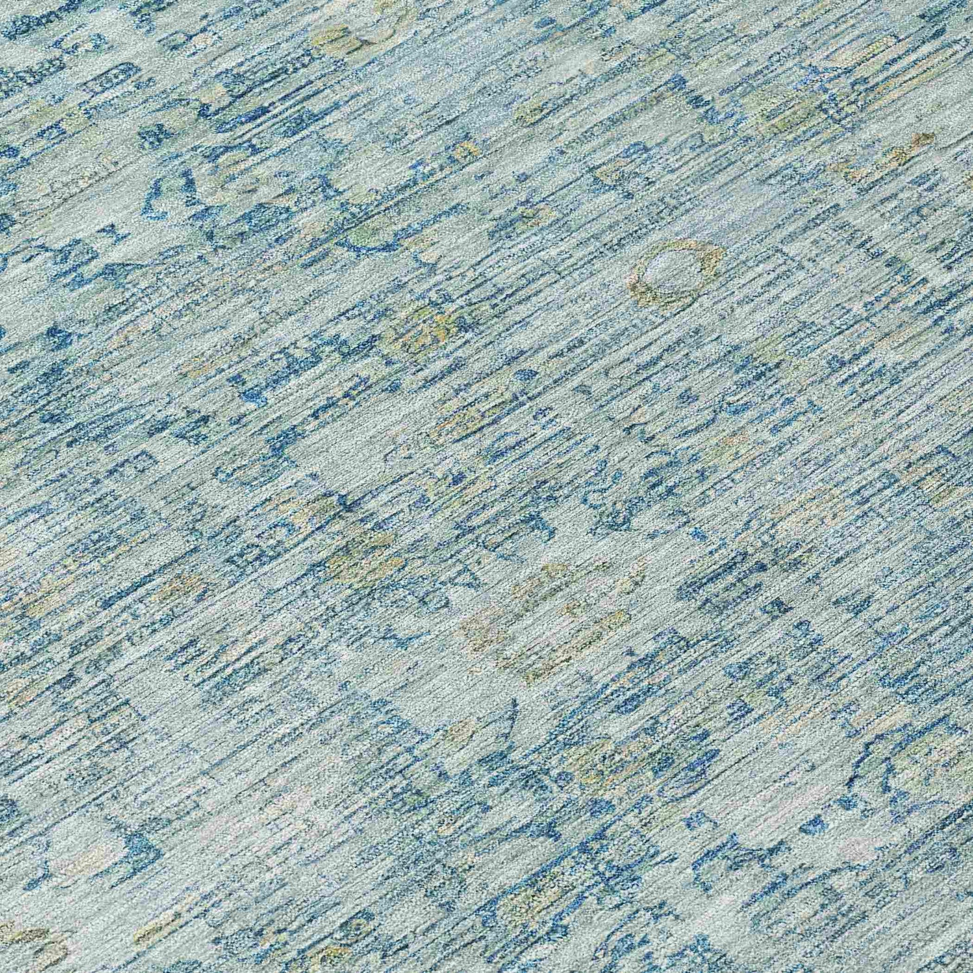 Addison Rugs Laeora Blue Washable Indoor-Outdoor Rug