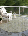 Addison Rugs Laeora Gray Washable Indoor-Outdoor Rug