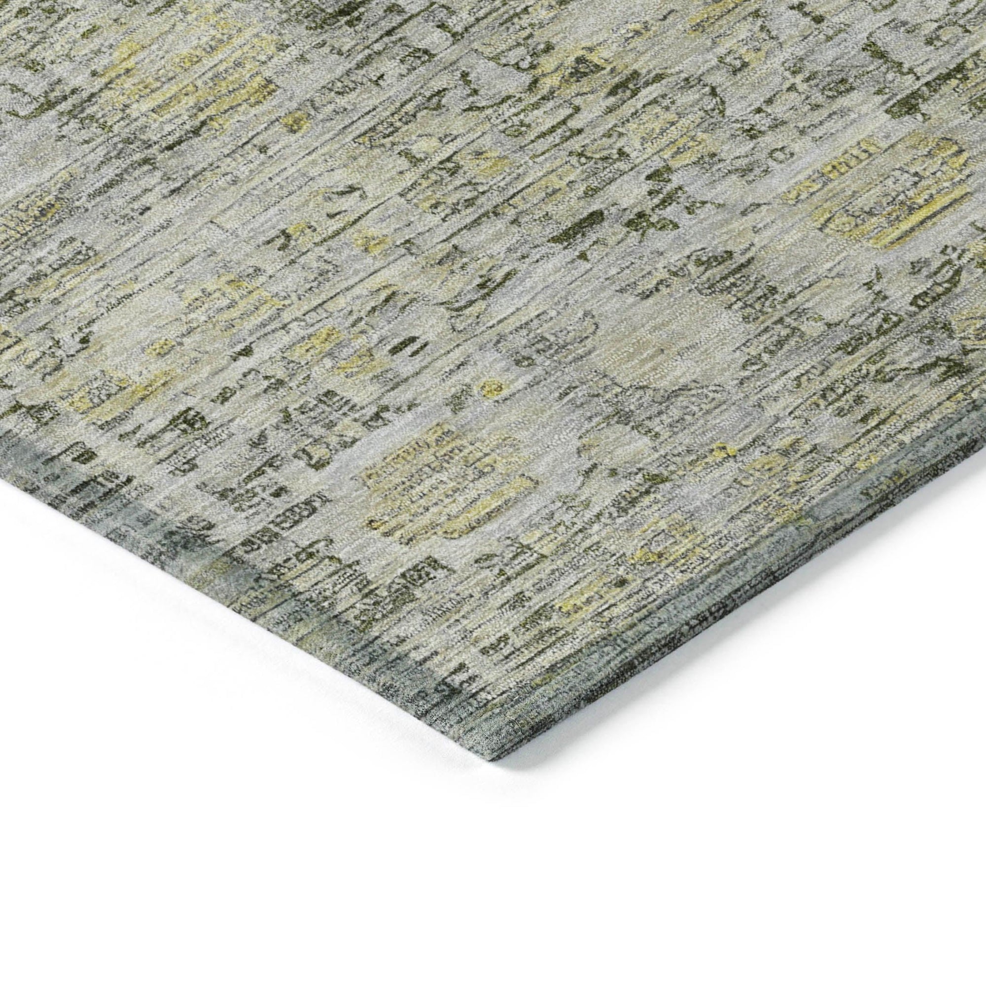 Addison Rugs Laeora Gray Washable Indoor-Outdoor Rug