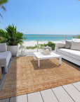 Addison Rugs Laeora Orange Washable Indoor-Outdoor Rug