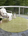 Addison Rugs Laeoril Green Washable Indoor-Outdoor Rug