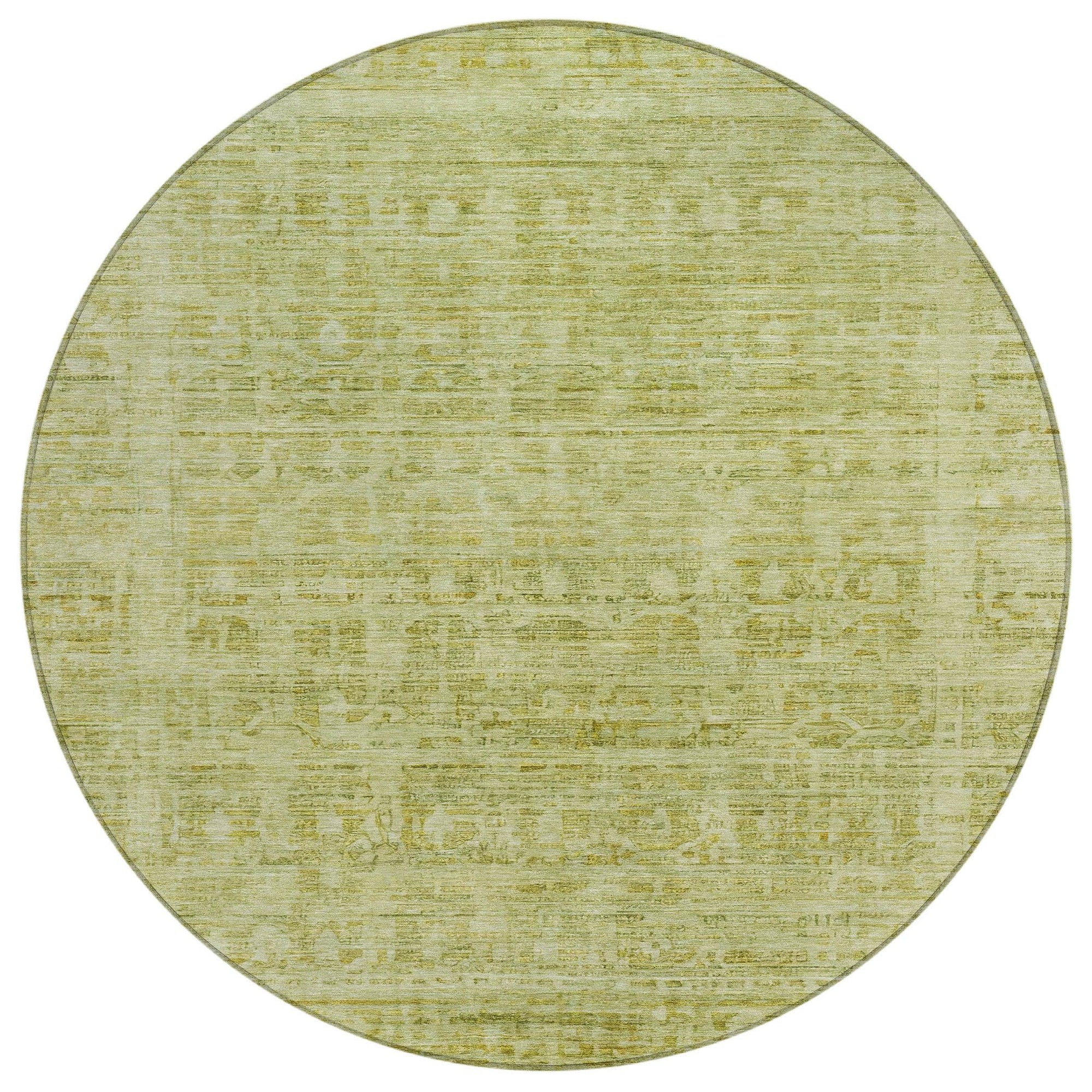 Addison Rugs Laeoril Green Washable Indoor-Outdoor Rug