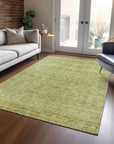 Addison Rugs Laeoril Green Washable Indoor-Outdoor Rug