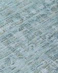 Addison Rugs Laeoril Blue Washable Indoor-Outdoor Rug