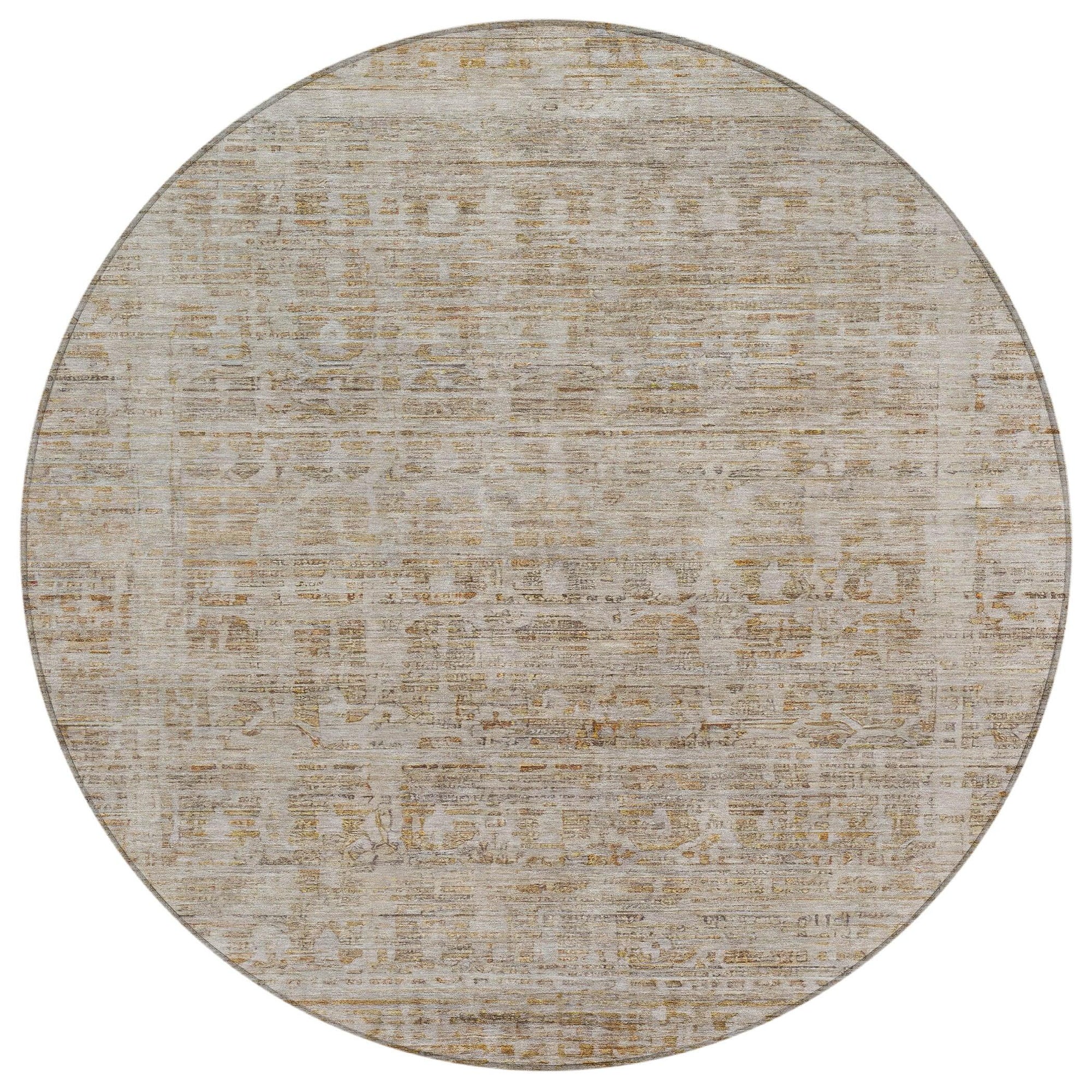 Addison Rugs Laeoril Brown Washable Indoor-Outdoor Rug